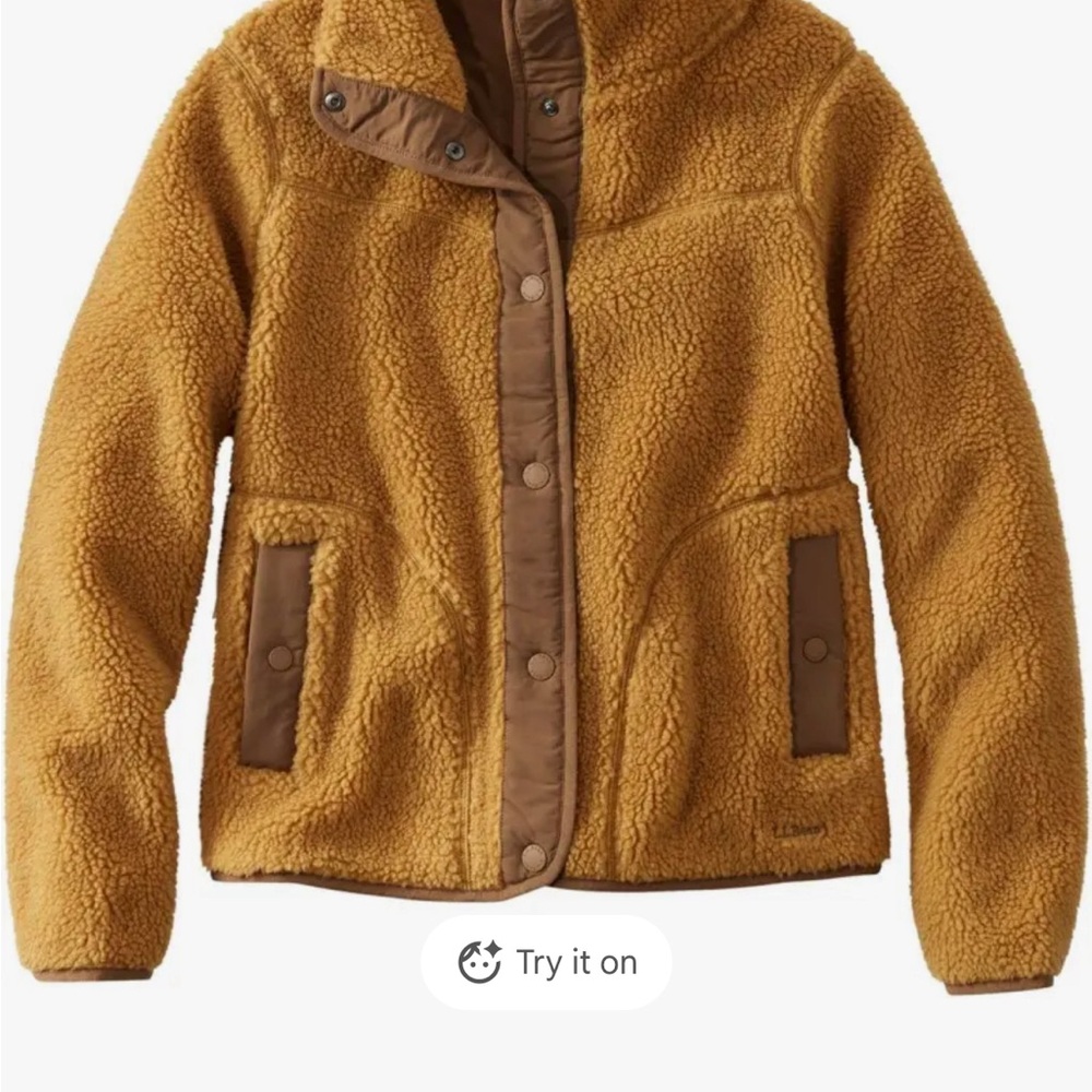 Women’s LL Bean Sherpa Jacket- NWT!